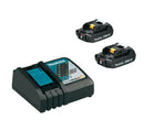 Makita BL1820B-R Battery (2) & DC18RC-R 18V Battery Charger, (Reconditioned) - ToolSteal.com