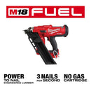 Milwaukee 2745-80 M18 FUEL 3-1/2 in. 30-Degree Cordless Framing Nailer Tool Only, Reconditioned