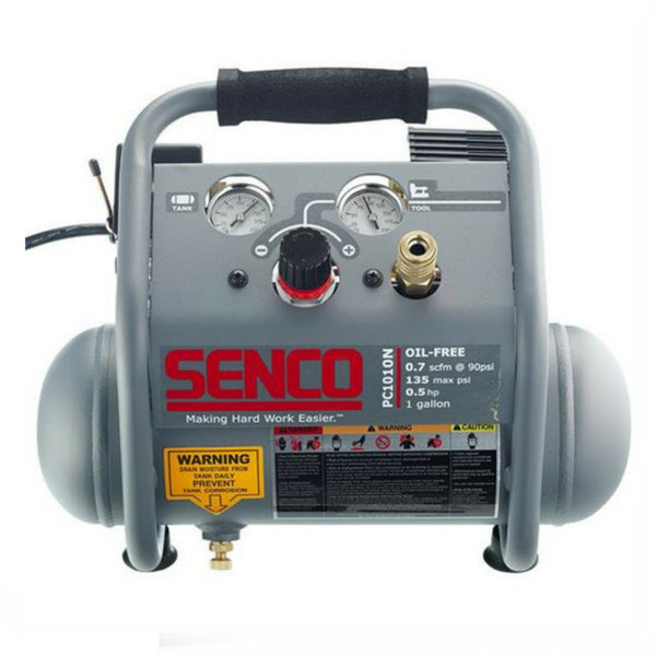 Senco PC1010N-R 1/2 HP 1-Gallon Finish & Trim Air Compressor, (Reconditioned) - ToolSteal.com