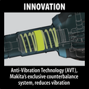 Makita HM1307CB-R 35lb. Demolition Hammer, Accepts 1‑1/8" Hex Bits, (Reconditioned) - ToolSteal.com