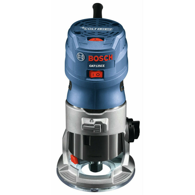 BOSCH GKF125CEK-RT Colt 1.25 HP (Max) Variable-Speed Palm Router Kit with Edge Guide Reconditioned