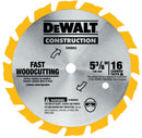 DeWALT DW9058 5-3/8 in. Aluminum 30T & Wood 16T Cutting Blades: DW9052, DW9055 New