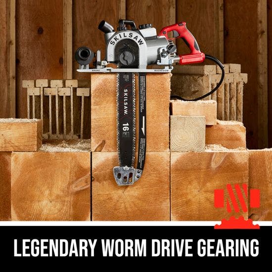 Skilsaw SPT55-11 16 IN. Worm Drive Carpentry Chainsaw, New