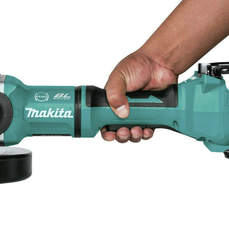 Makita XAG12Z1 18V X2 Li‑Ion (36V) Brushless Cordless 7" Paddle Switch Cut‑Off/Angle Grinder w Brake, [Tool Only], (Reconditioned) - ToolSteal.com