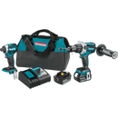 Makita XT268T 18V LXT® Lithium‑Ion Brushless Cordless 2‑Pc. Combo Kit (5.0Ah), (New) - ToolSteal.com