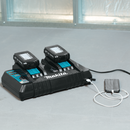 Makita DC18RD-R 18V LXT® Lithium‑Ion Dual Port Rapid Optimum Charger, (Reconditioned) - ToolSteal.com