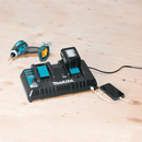 Makita DC18RD-R 18V LXT® Lithium‑Ion Dual Port Rapid Optimum Charger, (Reconditioned) - ToolSteal.com