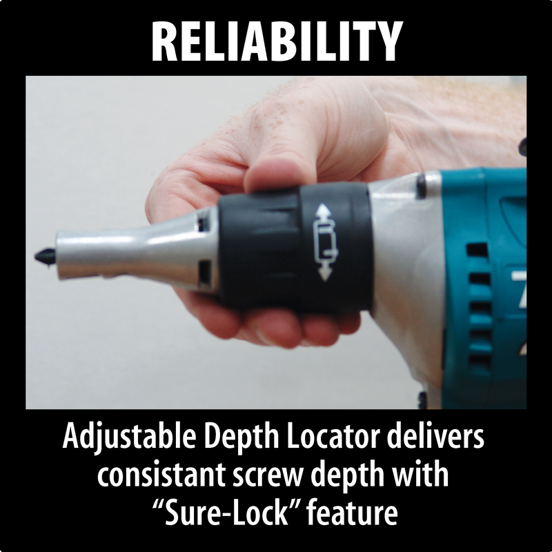 Makita FS4200-R 6.0 Amp 4,000 RPM Drywall Screwdriver, (Reconditioned) - ToolSteal.com