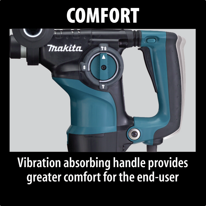 Makita HR2811F 1‑1/8'' Rotary Hammer, Accepts SDS‑PLUS bits, (Reconditioned) - ToolSteal.com
