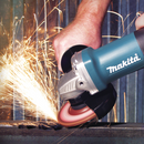 Makita 9557PB-R 4‑1/2" Paddle Switch Angle Grinder with AC/DC Switch, (Reconditioned) - ToolSteal.com