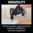 Makita XPH11ZB-R 18V LXT Lithium‑Ion Sub‑Compact Brushless Cordless 1/2 in. Hammer Driver‑Drill, Tool Only, Reconditioned
