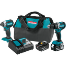 Makita XT269M-R 18V LXT Li‑Ion Brushless Cordless 2‑Pc. Combo Kit 4.0Ah, Reconditioned